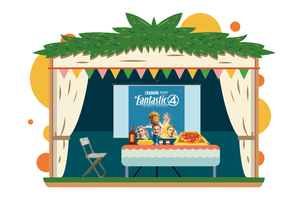 pizza movie in hut fantastic 4